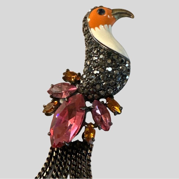 Banana Republic Parrot Brooch - Picture 3 of 15